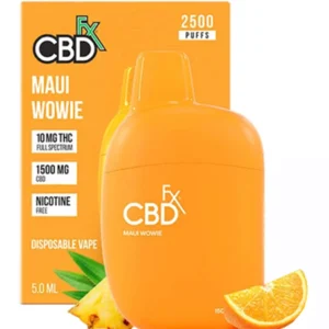 Maui Wowie CBDFx CBD + 10mg THC Vape Pen 1500mg