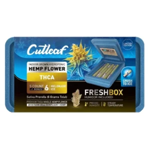 Melonade Ice Cutleaf THCA Pre-Rolls 6ct + FreshBox