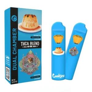 Mexican Flan Cheetah Piss Cookies THC-A Blend Dual Chamber Vape 2G