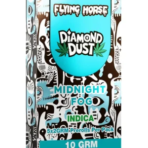Midnight Fog Flying Horse Pre-Roll Diamond Dust 10G
