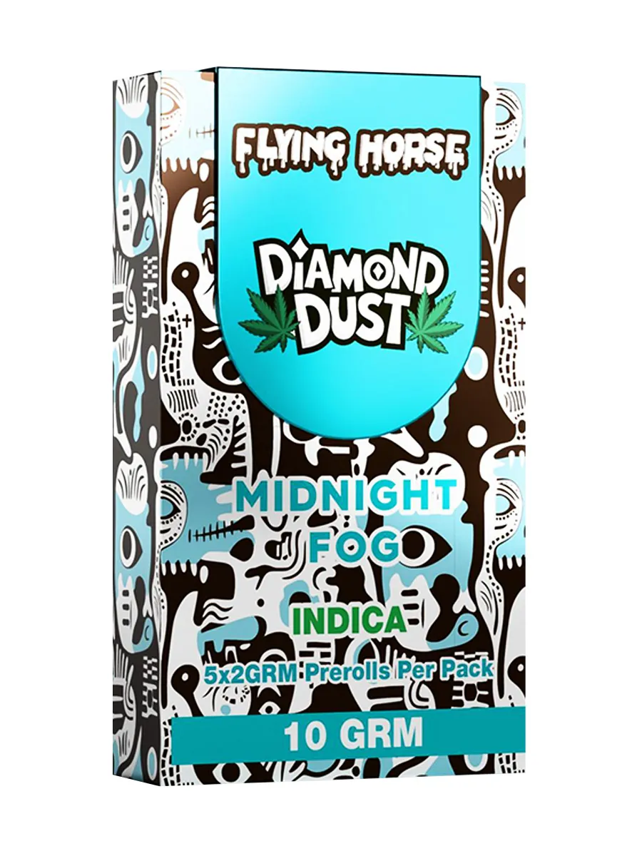 Midnight Fog Flying Horse Pre-Roll Diamond Dust 10G