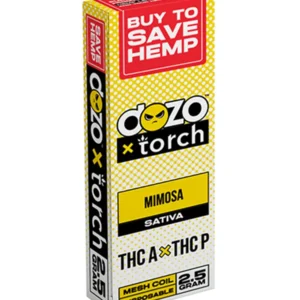 Mimosa Dozo x Torch THC-A + THC-P Disposable 2.5G