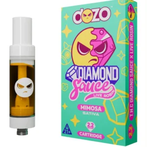 Mimosa Dozo Diamond Sauce Live Rosin Cartridge 2.2G