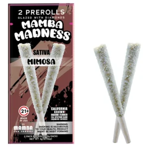 Mimosa Mamba Madness Diamond Infused Pre-Roll 2ct 4G