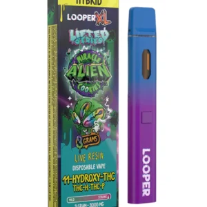 Miracle Alien Cookies Looper XL Lifted Series 11-Hydroxy-THC+THC-H+THC-P Vape 3G
