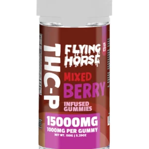 Mixed Berry Flying Horse THCP Infused Gummies 15000MG 15ct