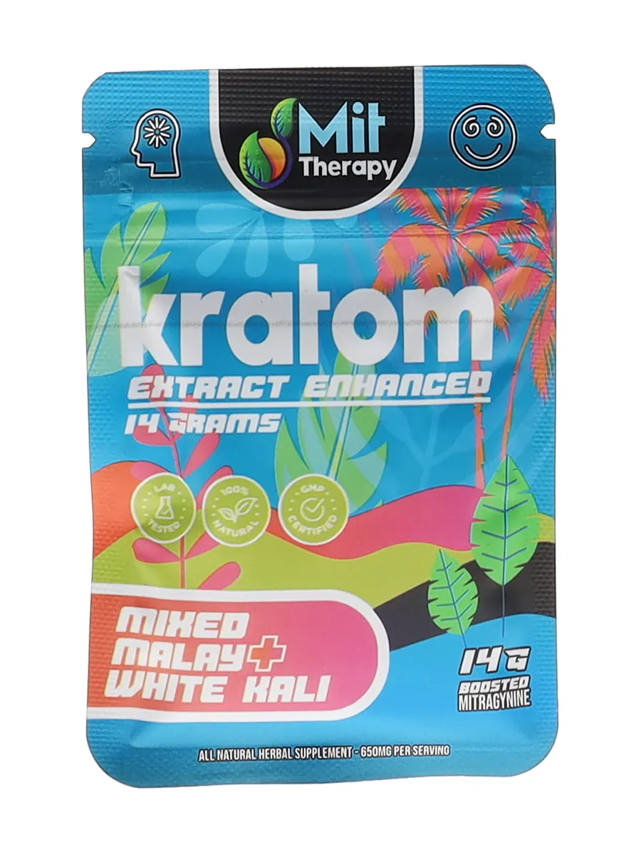 Mixed Malay | White Kali Mit Therapy Kratom Extract Powder 14G