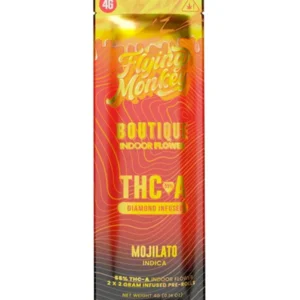 Mojilato Flying Monkey THC-A Diamond Infused Boutique Collection Pre-Roll 4G