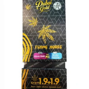 Moon Gold | Fruitty Pebbles Flying Horse Dubai Gold Disposable 3.8G