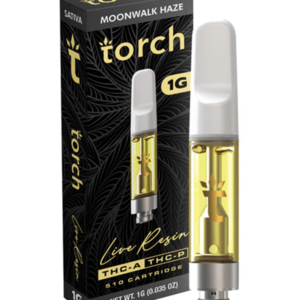 Moonwalk Haze Torch Live Resin THC-A + THC-P 510 Cartridge 1G