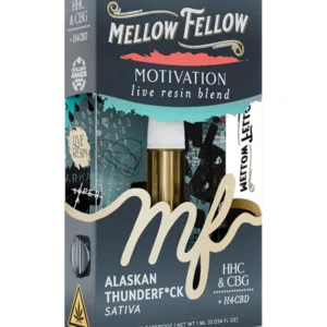 Motivation Blend Alaskan Thunderfuck Mellow Fellow Live Resin Cartridge 1ml