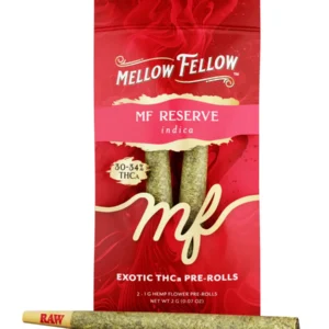 MF Reserve Mellow Fellow Exotic THCA Pre-Roll 2ct 2G