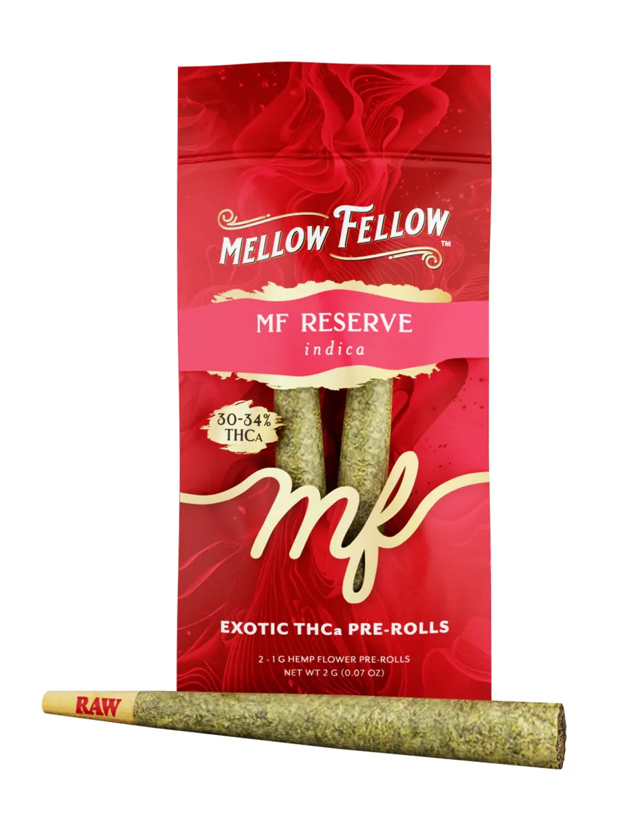 MF Reserve Mellow Fellow Exotic THCA Pre-Roll 2ct 2G