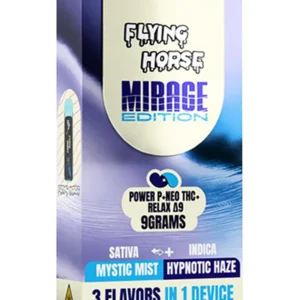 Mystic Mist | Hypnotic Haze Flying Horse 3in1 Mirage Edition Vape 9G