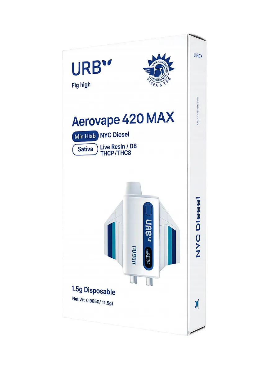 NYC Diesel URB Aerovape 420 Max Mile High Blend Disposable 1.5G