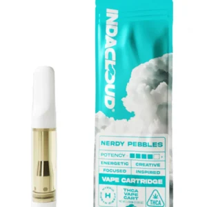 Nerdy Pebbles IndaCloud THCA Vape Cartridge 1G