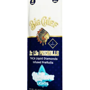 Northern Lights Big Chief THCA Liquid Diamond Pre-Roll 2ct 1.5G
