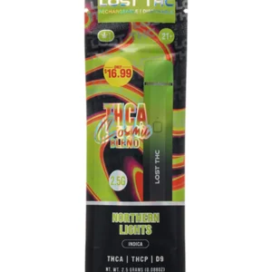 Northern Lights Lost THC V2 Cosmic Blend THCA Disposable 2.5G