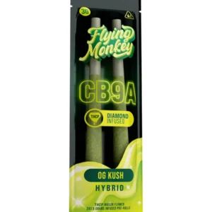 OG Kush Flying Monkey CB9A THCP Indoor Flower 2ct