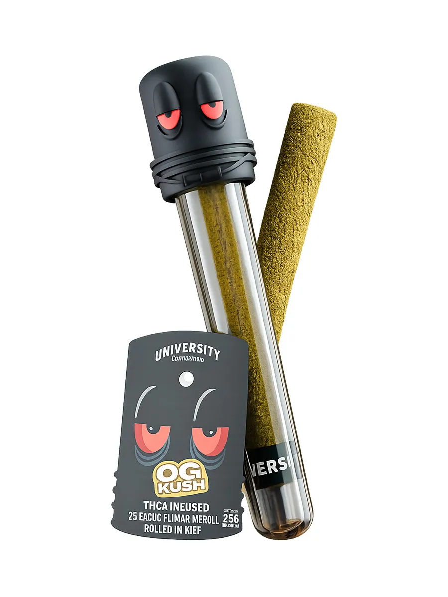 OG Kush University THCA Infused Exotic Flower Pre-Roll 2G
