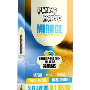 Oasis Orchid | Dusk Delight Flying Horse 3in1 Mirage Edition Vape 9G