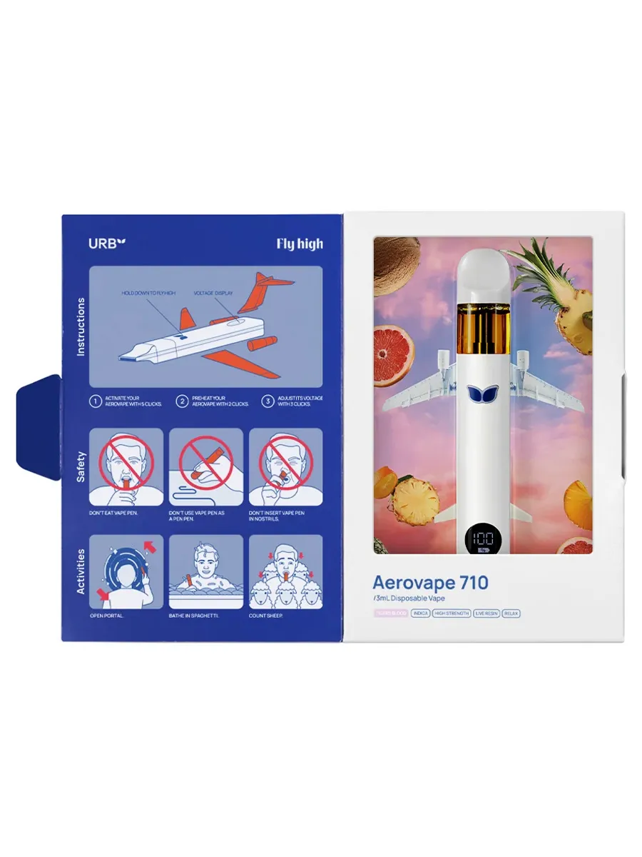 Tigers Blood URB Aerovape 710 Relax Disposable 3G - Image 2
