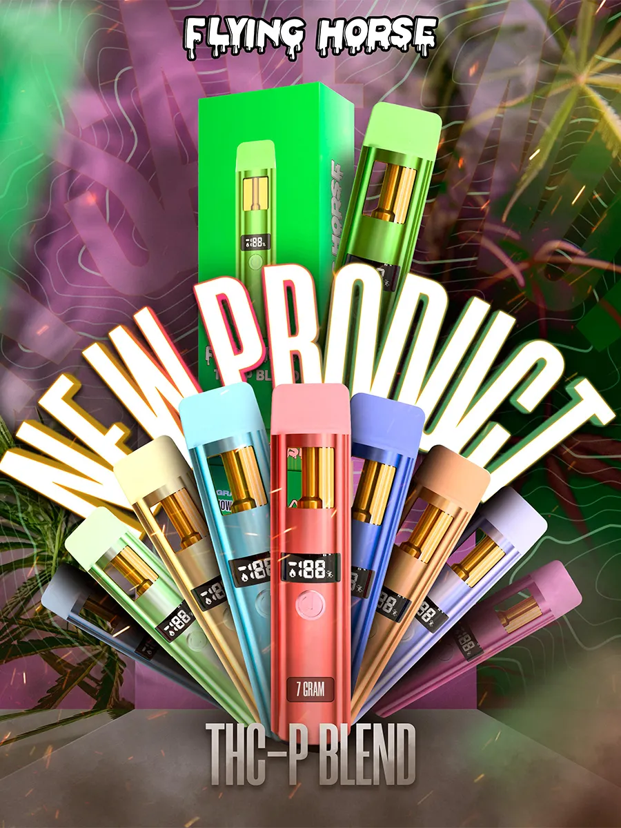 Snow Gushers Flying Horse THCP Blend Disposable 7G - Image 2