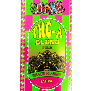 Peach Flamble Shake THCA Blend Disposable 6G
