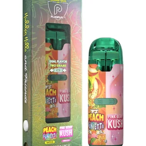 Peach Funfetti x Pink Berry Kush Hidden Hills & Friends Dual Flavor Disposable 2G