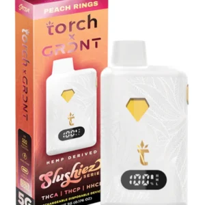 Peach Rings Torch x GRDNT Slushiez Series Disposable 5G