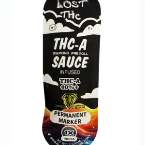 Permanent Marker Lost THC THCA Sauce Infused Pre-Roll 1 x 2G
