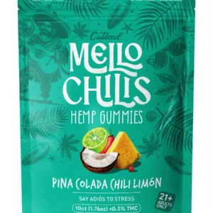 Pina Colada Chili Limon Mello Chilis Hemp Gummies 10ct
