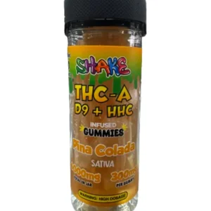 Pina Colada Shake THC-A+D9+HHC Infused Gummies 6000mg