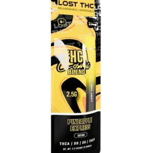Pineapple Express Lost THC Cosmic Blend THCA Disposable 2.5G