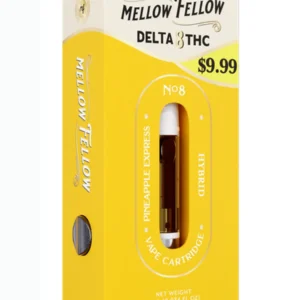 Pineapple Express Mellow Fellow Classic Delta 8 Vape Cartridge 1ml