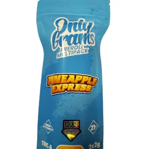 Pineapple Express Only Grams Multipack THCA Pre-Roll 2x2G