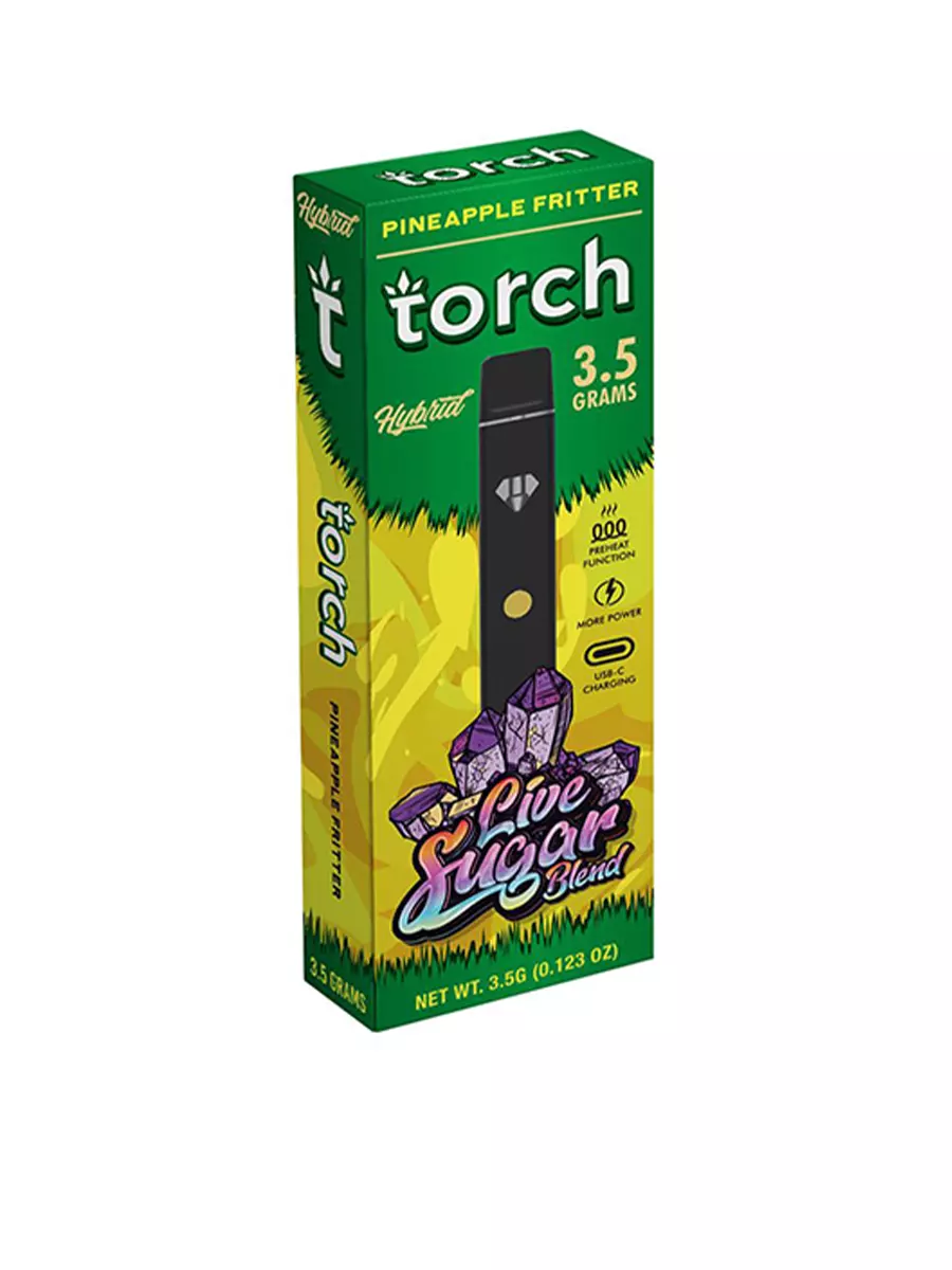 Pineapple Fritter Torch Live Sugar Blend Vape 3.5G