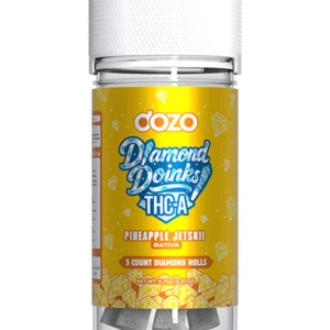 Pineapple Jetskii DOZO THCA Diamond Doinks Diamond Pre-Rolls 5ct