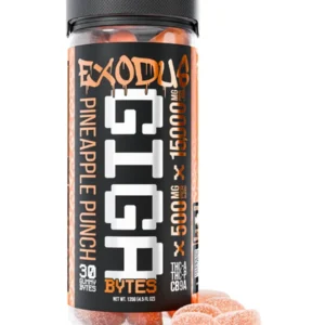 Pineapple Punch Exodus Gigabytes Gummies 15000MG