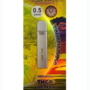Pineapple Punch Lost THC THCP Live Resin Disposable 0.5G