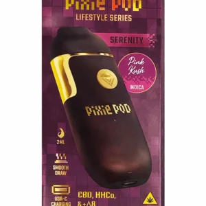 Pink Kush Serenity Pixie Pod Lifestyle Series Disposable Vape 2ml