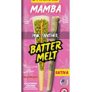 Pink Panther Mamba Batter Melt Full Spectrum Blend Pre-Roll 2ct 2.5G