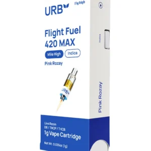 Pink Rozay URB 2.0 Mile High Flight Fuel 420 Max Cartridge 1G