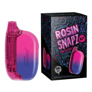 Pink Slushy | Strawberry Cutleaf Rosin Snapz Kit 2500MG