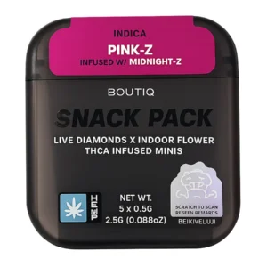 Pink-Z | Midnight-Z BOUTIQ THCA Infused Mini Pre-Rolls 5ct 0.5G