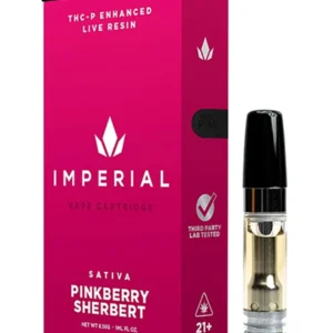 Pinkberry Sherbet Imperial THCP Live Resin Cartridge 1G