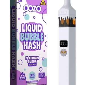 Platinum Bubba DOZO Liquid Bubble Hash Disposables 3.5G