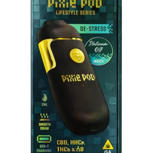 Platinum OG De-Stress Pixie Pod Lifestyle Series Disposable Vape 2ml