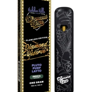 Pluto Purp Latto Hidden Hills THCA Diamond Reserve Disposable 1G