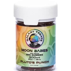 Pluto’s Punch Galaxy Treats Moon Babies HHC Gummies 300mg